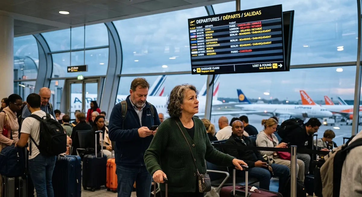 European Flight Delays Cancellations